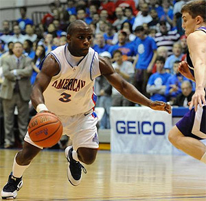 Derrick Mercer. Kuva © American University, aueagles.com.